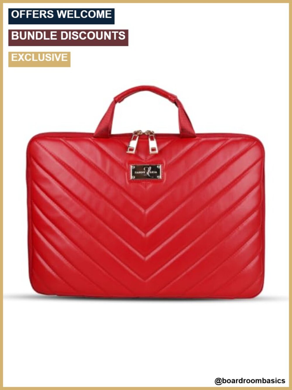 Laptop Sleeve 14 Inch Chevron Recycled Padded MacBook Pro Air